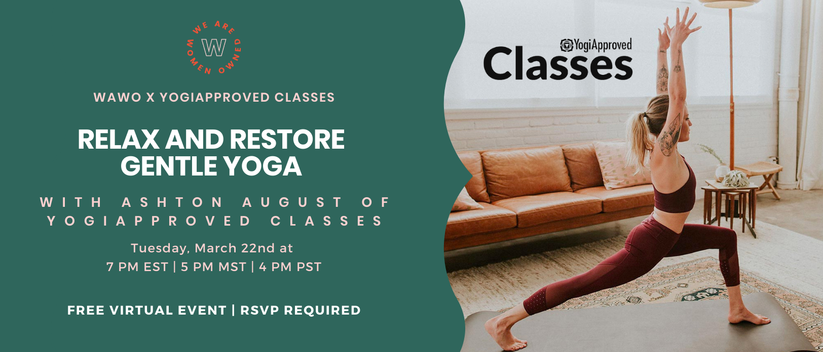 Relax And Restore Gentle Yoga With Ashton August Of Yogiapproved 